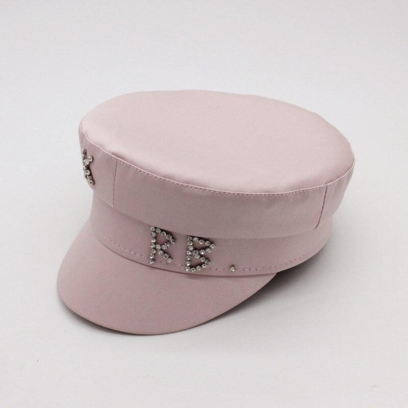Buy Simple Rhinestone RB Hat Women Men 