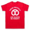 Summer SEINFELD THESE PRETZELS ARE MAKING ME THIRSTY American TV Series T-shirt