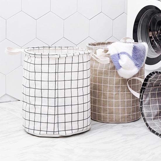 

Органайзер Ведро Водонепроницаемый Удобный хлопок Лен Полезный Складной Грязный Белье Корзина для Белья для Дома