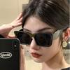 Retro Square Large Frame Sunglasses in Jelly Colors - Trendy Influencer Style