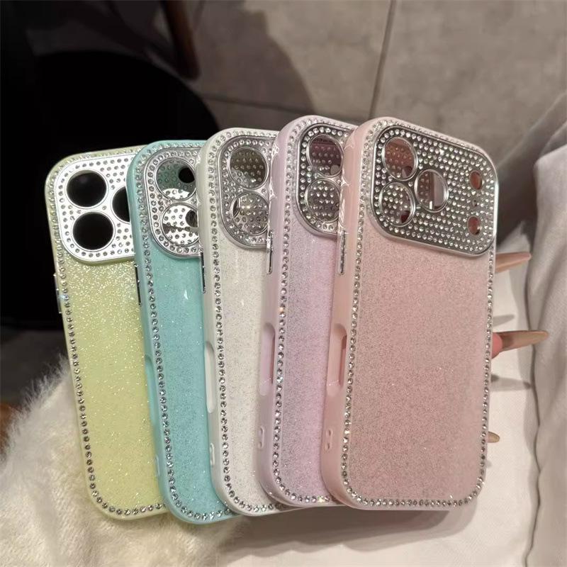 Elegant Rhinestone Glitter Case for iPhone 16 Pro Max and 17 Pro