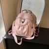 Niche backpack bag women's new fashion simple student bag outdoor travel commuter backpack