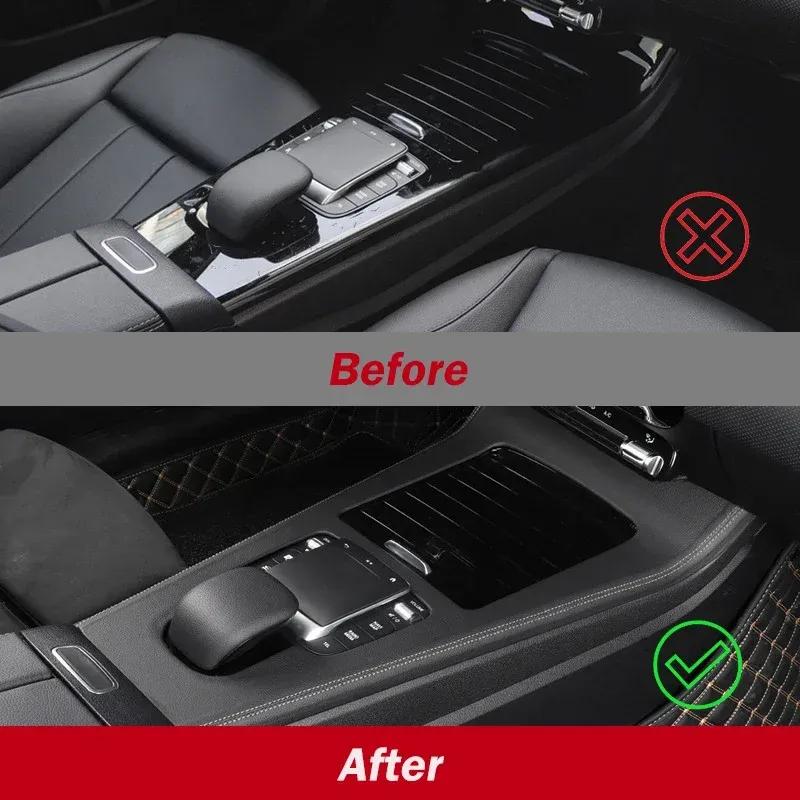 For Mercedes Benz GLA/GLB220/A200L Central Control Panel Decorative Sticker CLA/EQA/EQB Protective Film Interior