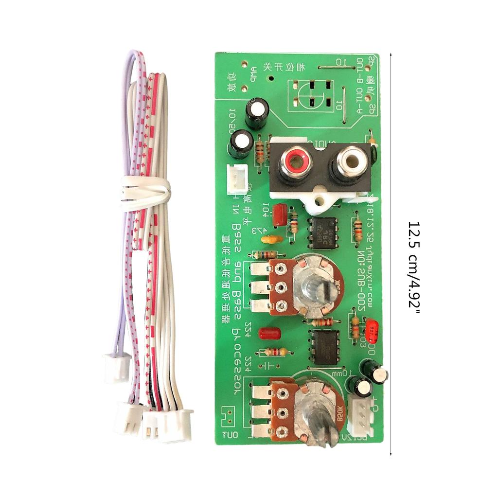 SUB-002 Deska zesilovače výkonu subwooferu 22Hz-300Hz 1kanálový mono audio zesilovač zvuku duální DC-12V