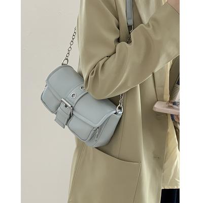 French Underarm Bag Women'Ssummer Newest Retro Chain Small Square Bag All-Match Shoulder Bag Handbag