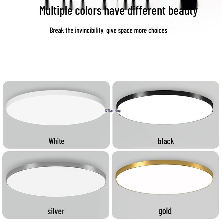 Waterproof Round Ceiling Light for Bathroom, Balcony, Bedroom, Kitchen, Corridor