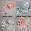 Portable Travel Collapsible Plastic Clothes Hanger With Storage Bag For Suitcase And Dorm Use