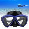 Lunettes de Plongée Adulte Natation Scuba Snorkel Équipement Anti-Buée Lunettes Sous-Marines(Bleu )