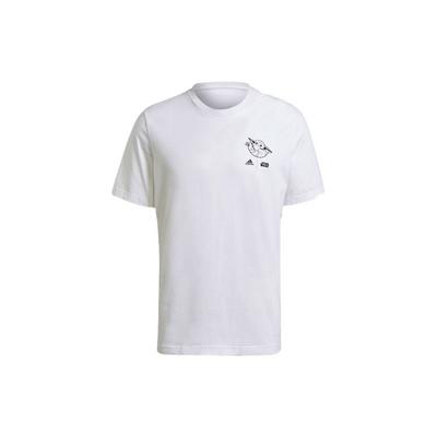 X Star Wars Graphic Back Print Casual Short Sleeve T-Shirt Men Tops White GS6213