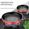 Nonstick Frying Pan for Home Cooking Flat Bottom Pan for Eggs, Steak, Pancakes On Gas Induction Stoves