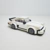 Popular Green Light Bus Building Blocks Shark Assembly Toys Simulated Sports Car Decoration Ornaments Collection Gifts