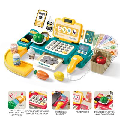 Rollenspiel Smart Kasse Seite Simulation Supermarkt Esstisch Obst Kasse Kinder Kombinations Spielzeug Set