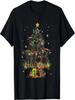 Doberman Christmas Tree Funny Dog Lover Xmas Pajama T-Shirt