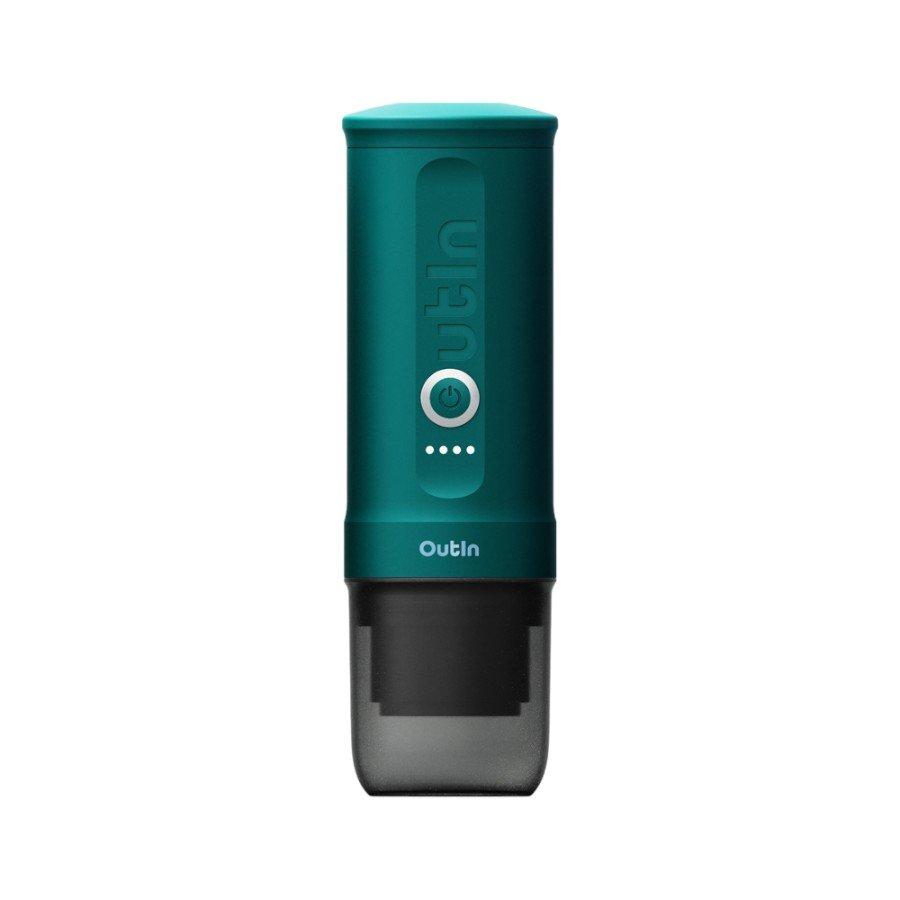 OutIn Outin nano portable travel coffee maker green turquoise sold by Joom
