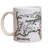 The Lord Of The Rings Middle Earth Map Mug