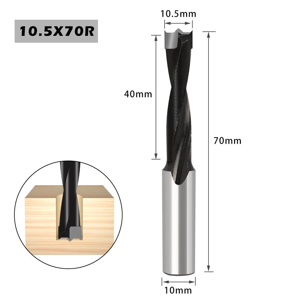 Woodworking Machinery Row Drilling Forward Reverse Alloy Woodworking Drill Bit Hole Opener 3-In-1 Hinge Tungsten Steel Drill Bit