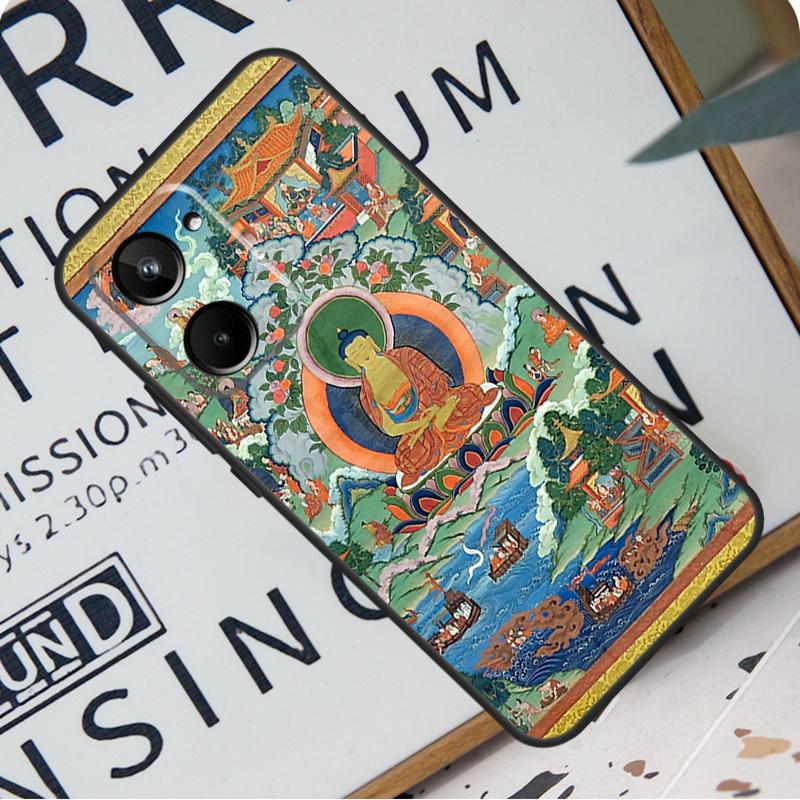 Shakyamuni Buddha For Realme 12 Pro Plus 9 10 11 GT5 C51 C31 C67 C55 C53 C35 C33 C30 C21Y C25s GT Neo 6 Case