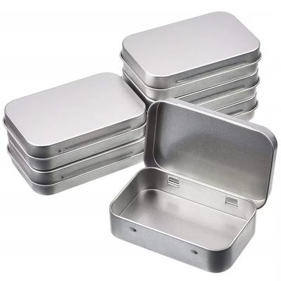 1 Stück Mini-Metallbox Verzinnt Schiebdeckel Aufbewahrungsbox Hochzeits-Schmuck-Pillen-Dosen Tragbare Boxen Behälter Kosmetik-Organizer