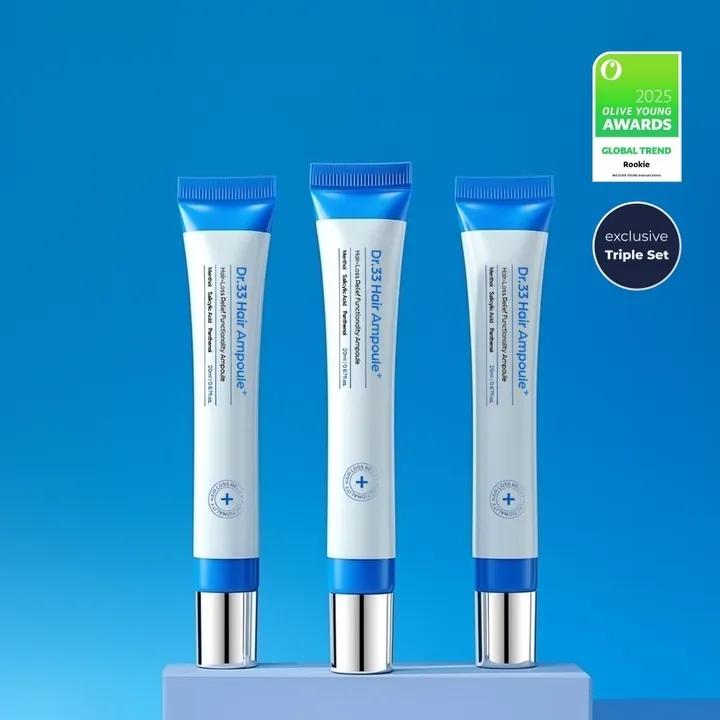 Seapuri Dr.33 Hair Ampoule 20ml Limited Triple Set