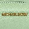 Michael Kors Satchel Shoulder Bag Handbag Cowhide Light Green Women 35S0GYZS3L Used