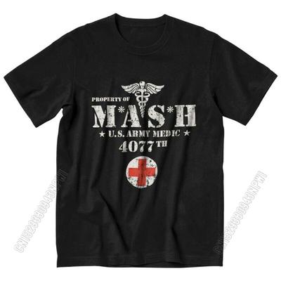 Camiseta de algodón vintage Mash Tv Show para hombre, 100 % algodón, para verano, regalo, unisex, diseño novedoso