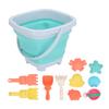 11Pcs Children Sandpit Toy Interactive Educational Reliable Sand Mold Rake Shovel Beach Sand Toy Set for Boys and Girls