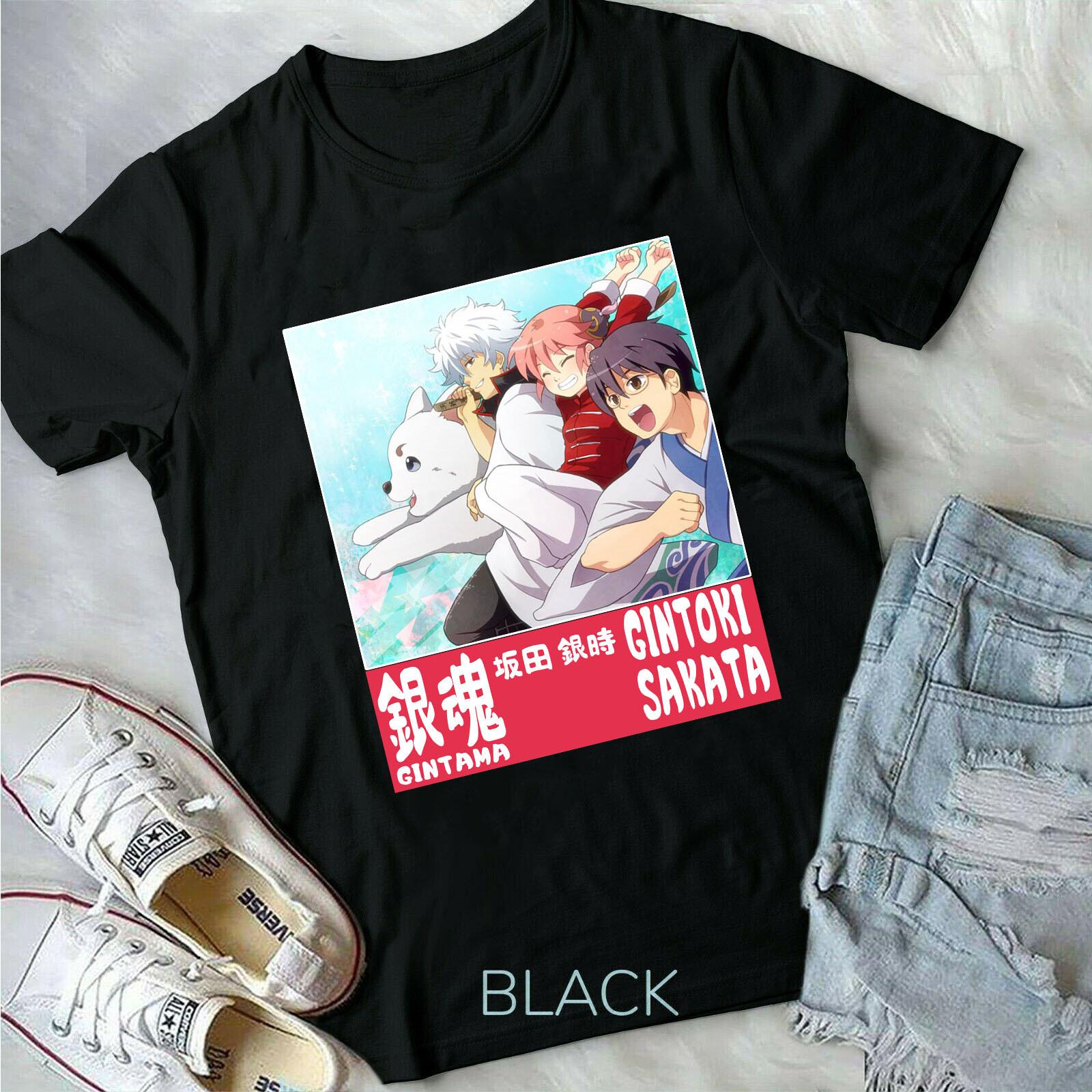 Gintoki Sakata,Gintama,Shirogane No Tamashii Hen, Anime Japanese T-Shirt Unisex T-Shirt S