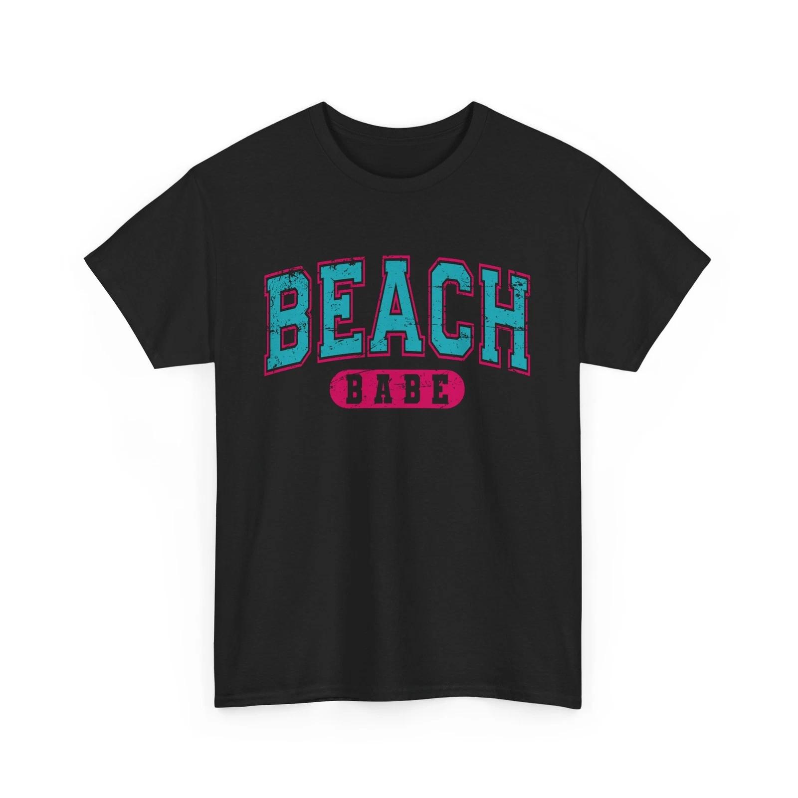 Beach Babe Shirt | Summer Vibes T-Shirt | Fun & Stylish Beachwear Tee 2XL