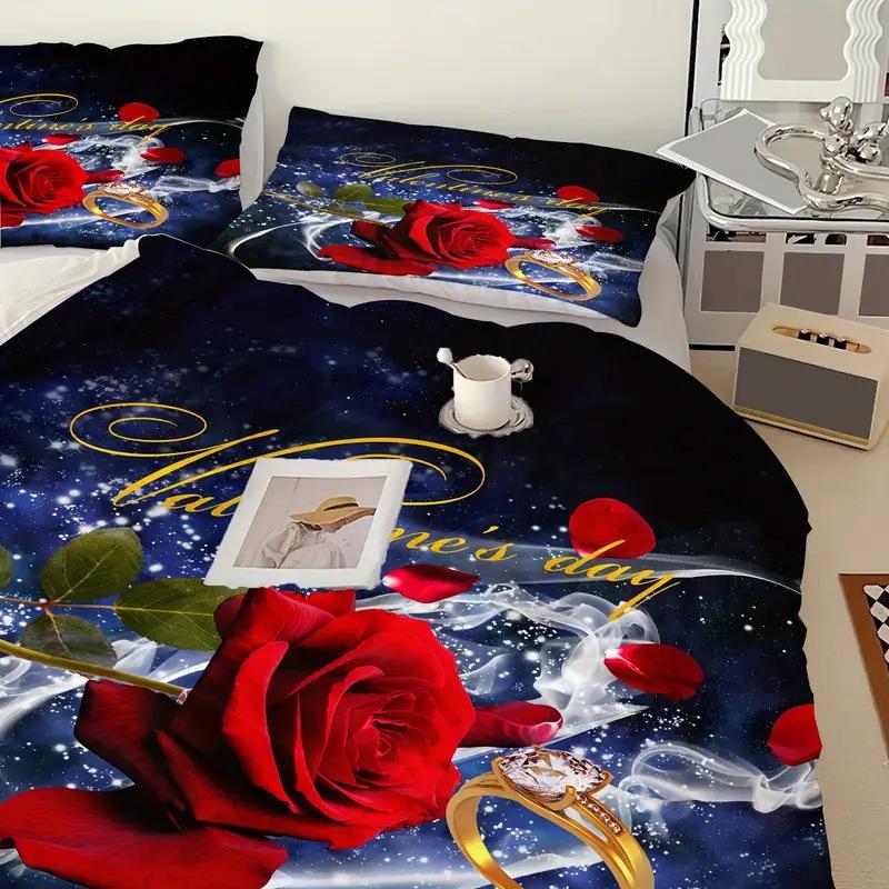 Moda teknoloji baskısı, 3D dijital baskı, nevresim takımları, yorgan kılıfları, yastık kılıfları, üç parçalı setler
