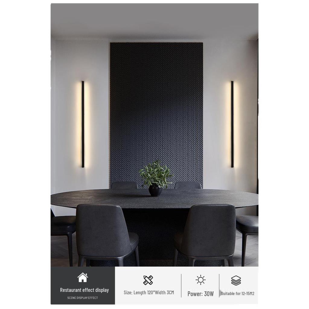 Modern Minimalist Wall Lamp for Living Room and TV Background