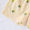 Sleeveless Camisole Shorts Set Spaghetti Straps Summer Clothes Kids Matching Set  Home Wear