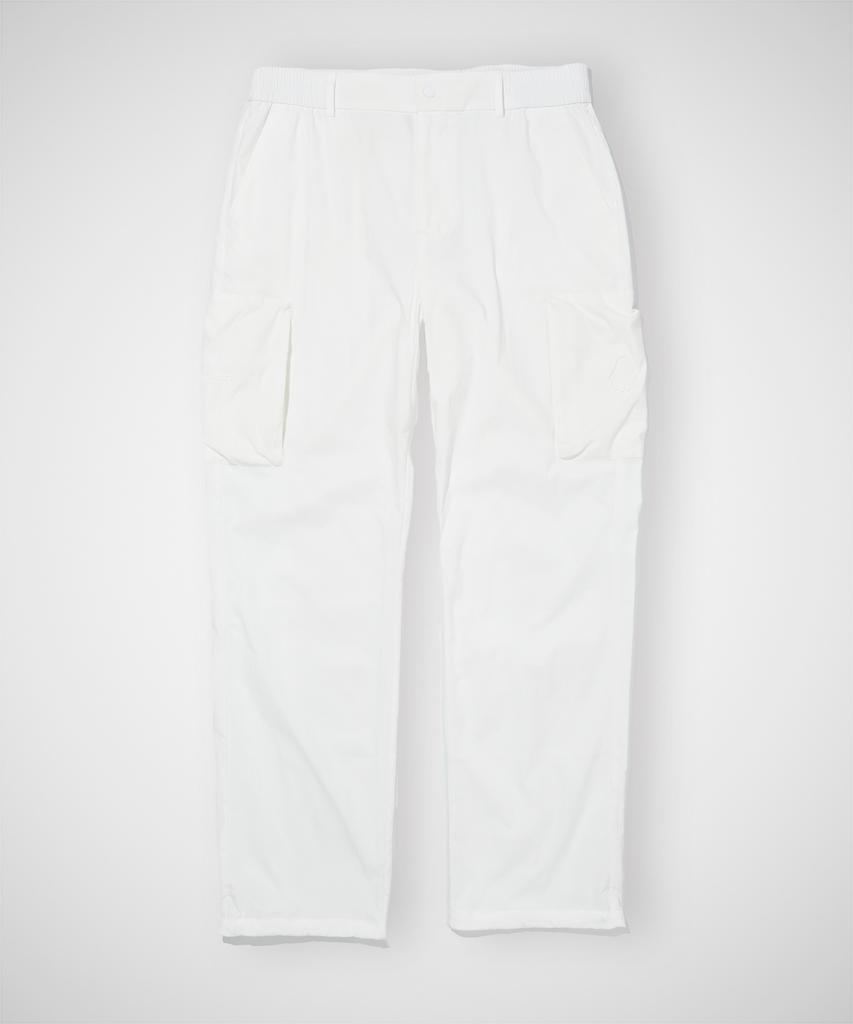 HYPERREET Unisex Nylon Spandex Cargo Jogger Synthetic Pants [ Vanilla Cream ] He2Pt043