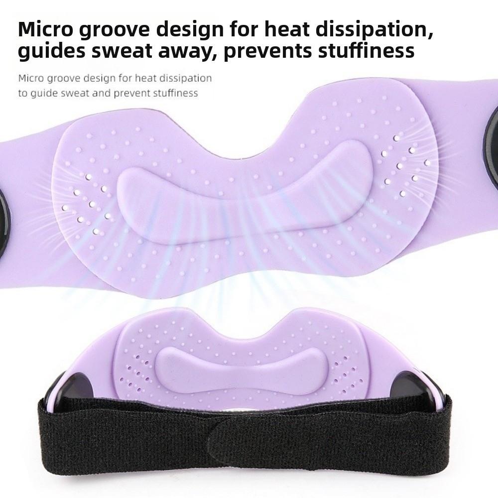 Silicone Patella Belt Knee Strap Adjustable Knee Brace Joint Protection Patella Band Tennis