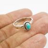 Arizona Turquoise Ring, Handmade Ring, 925 Sterling Silver Ring, Dainty Oval Gemstone Ring, Gift for Her, Designer Ring