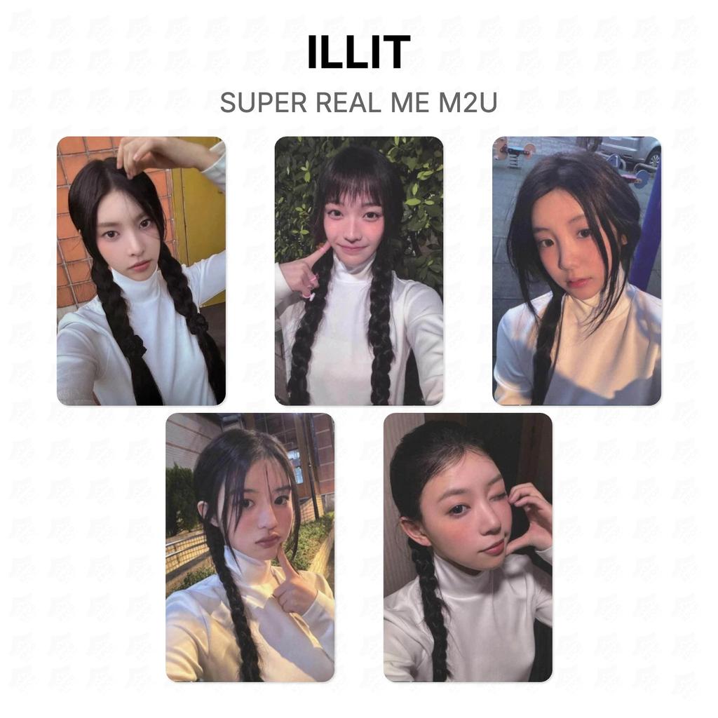 ILLIT SUPER REAL ME M2U Official Photocard