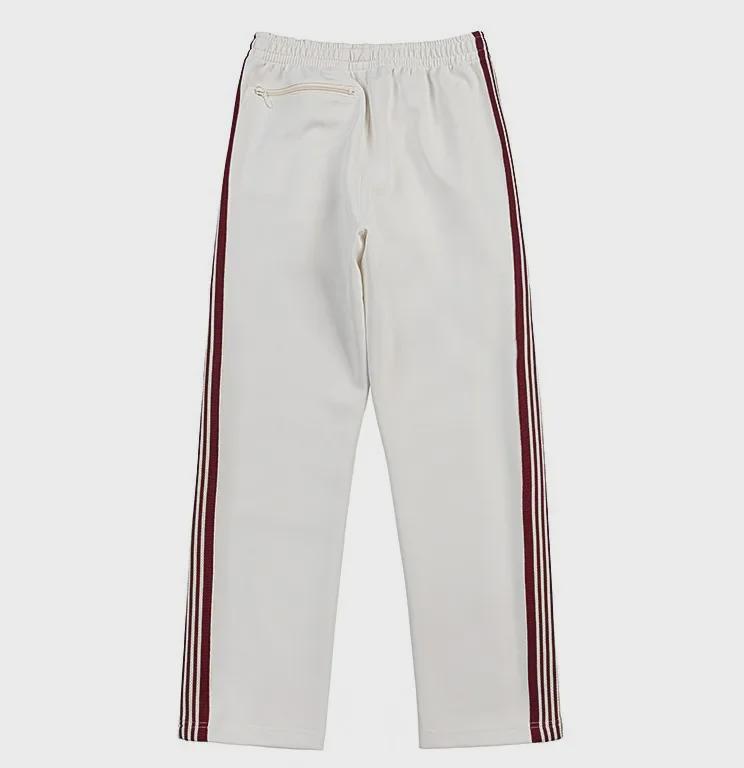 New High Street Fashion Loose Straight Butterfly Sports Pants - Unisex Black & White Striped Casual Trousers