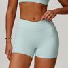 New Naked Cross High Waist Yoga Shorts Peach Tight Hip Lifting Sports Shorts For Women'S Outerwear Fitness Shorts
