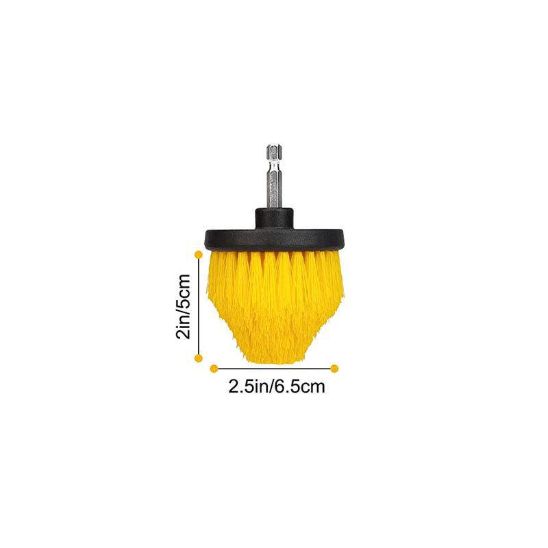 Electric Drill Multi-Cleaning Brush Head for Household, Kitchen, Bathroom, Car, and Carpet with Long Handle