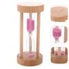 3 Min Handmade Hourglass Sand Clock Car Cooking Timer Wooden Sandglass Exercise