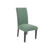 Stretch Jacquard Dining Chair Cover Solid Color Dustproof Seat Slipcover Elastic Anti-Cat Scratch Chair Case For Living Room