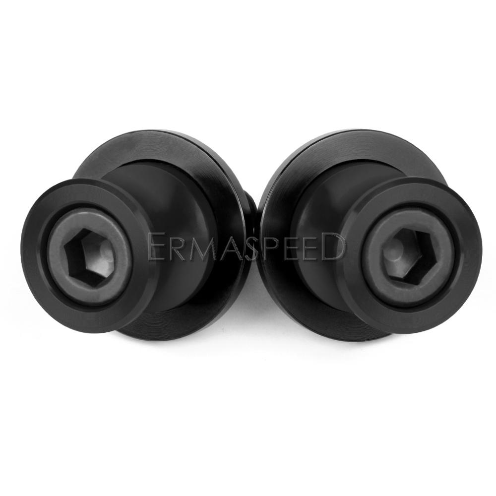 Pro Z1000 Z900 Z750 Z250 NINJA250 Z50L ER6N Cívky kyvné vidlice Šrouby zadního stojanu Jezdce M8 M10 CNC hliník