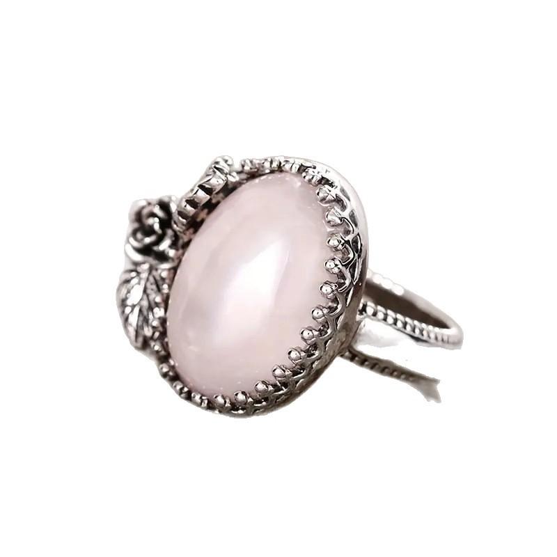 Europe, America, hot-selling inlaid alloy simple ring women's retro engagement goose egg ring