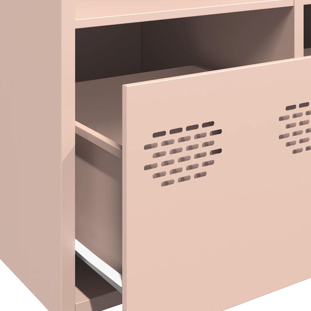 Highboard Pink 68x39x103.5 Cm Steel