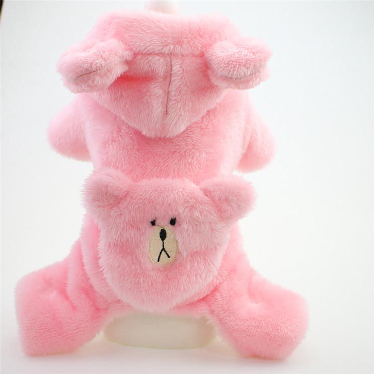 

Одежда для домашних животных и одежда для собак, утолщенный плюшевый свитер с вышивкой Тедди, четвероногий плюшевый свитер Beichong, новый стиль