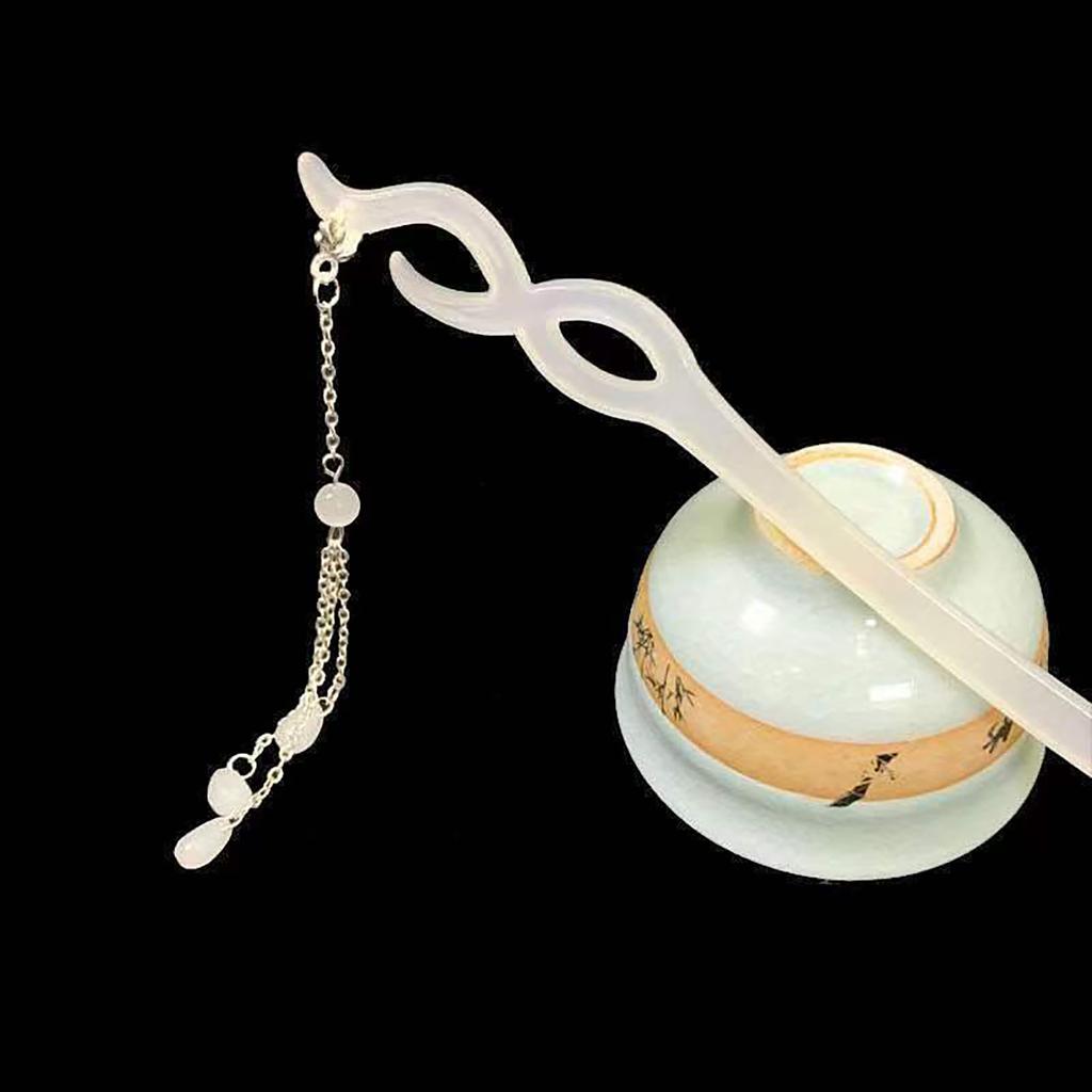 Hanfu Chinese Tassel Hairpin Handmade Retro Hair Stick Ancient Style Hair Clip For Woman Chinese Cloth Cheongsam Hair Accessory