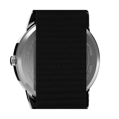 TIMEX Men's Easy Reader Watch TW2U84900, Quartz Movement, 3 ATM Water Resistance, Mineral Glass, White Dial, Brass