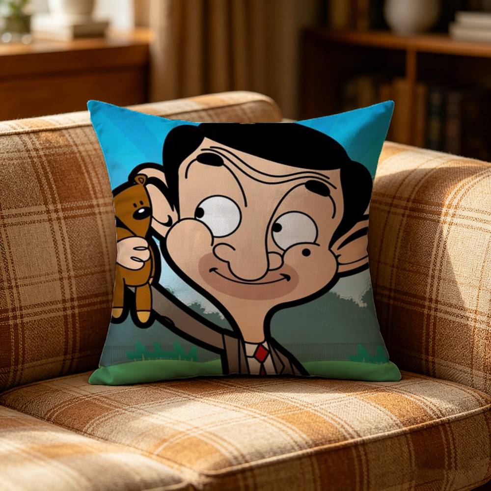 CClassic MMr BBean Pillow Case Cushion Cover Throw Pillow Case For Car Sofa