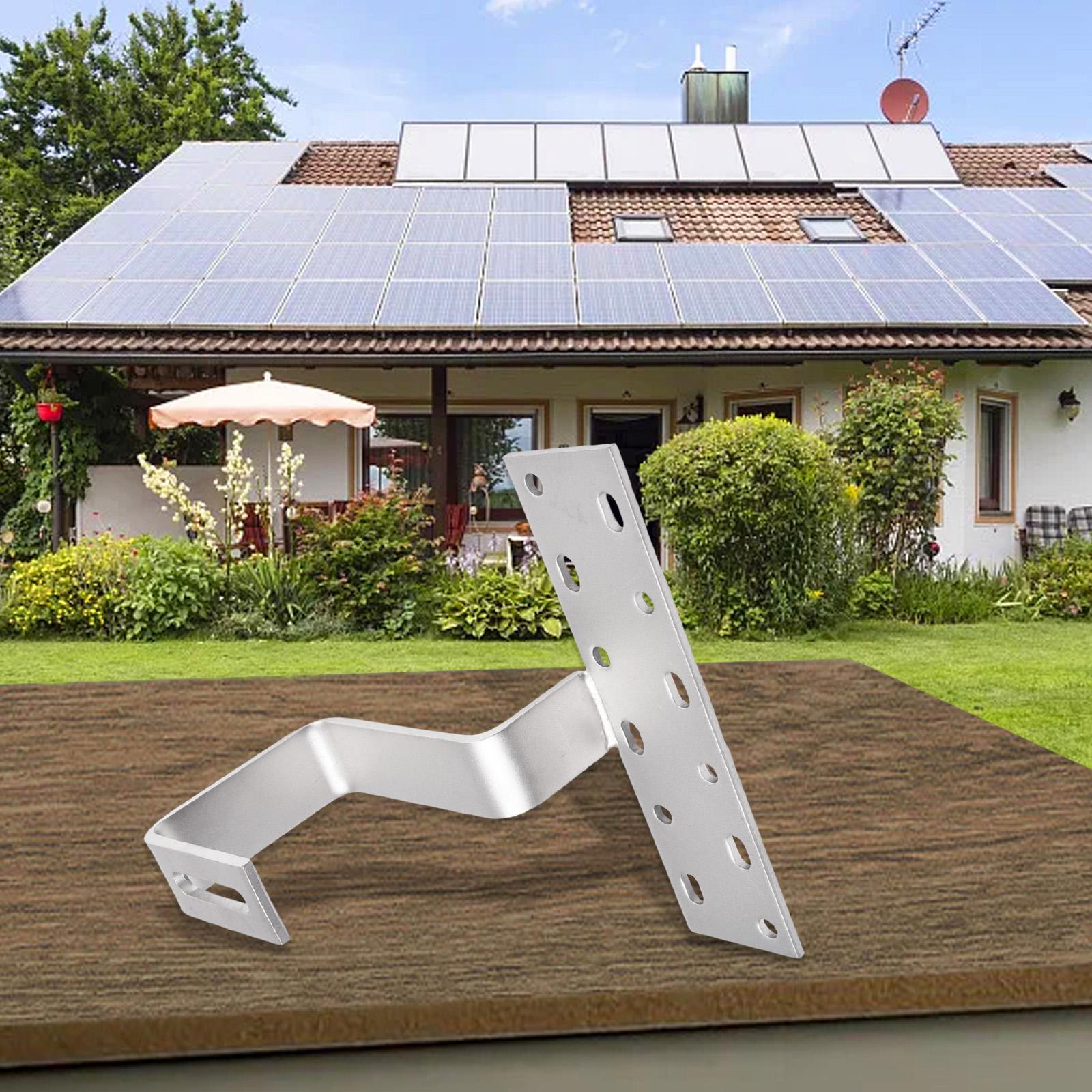 

Adjustable PV Roof Hook for Mounting Solar Panels with Stainless Steel Bracket Compatible with Aluminium and Profile Rails China Mainland