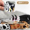 Sticky Cross Cat Furoshiki Cooling Cloth Paw Print Design Wrapping 5050cm Insulation Absorbent Convenient Item Usable Without Tying Multi-purpose