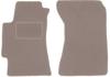 Beżowe dywaniki przednie do: Subaru Impreza II GD sedan, kombi (2000-2007)